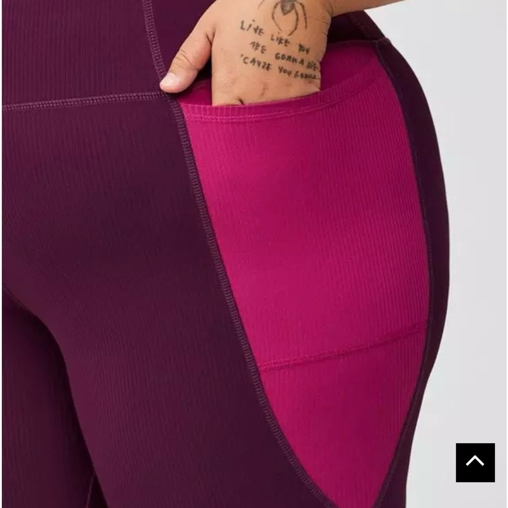 Torrid Performance Rib Full Length Active Legging - Picture 4 of 4